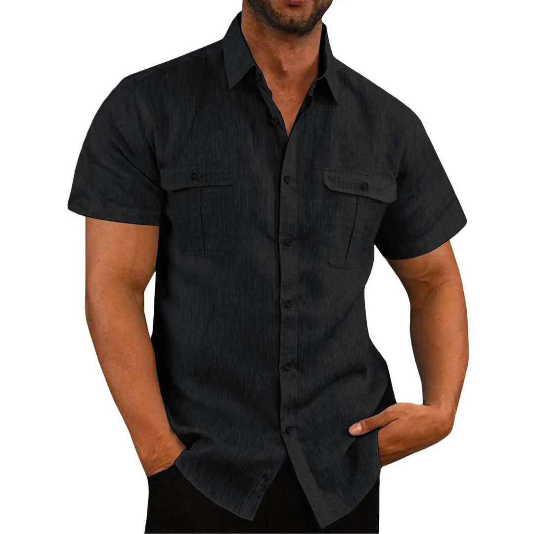 Yannick | Camisa Masculina de Manga Curta