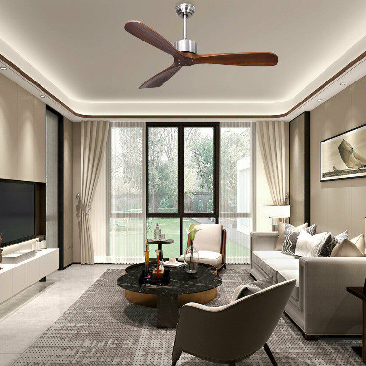 Ventilador de Teto Elegante com Controle Remoto - Conforto Moderno para Todos os Ambientes