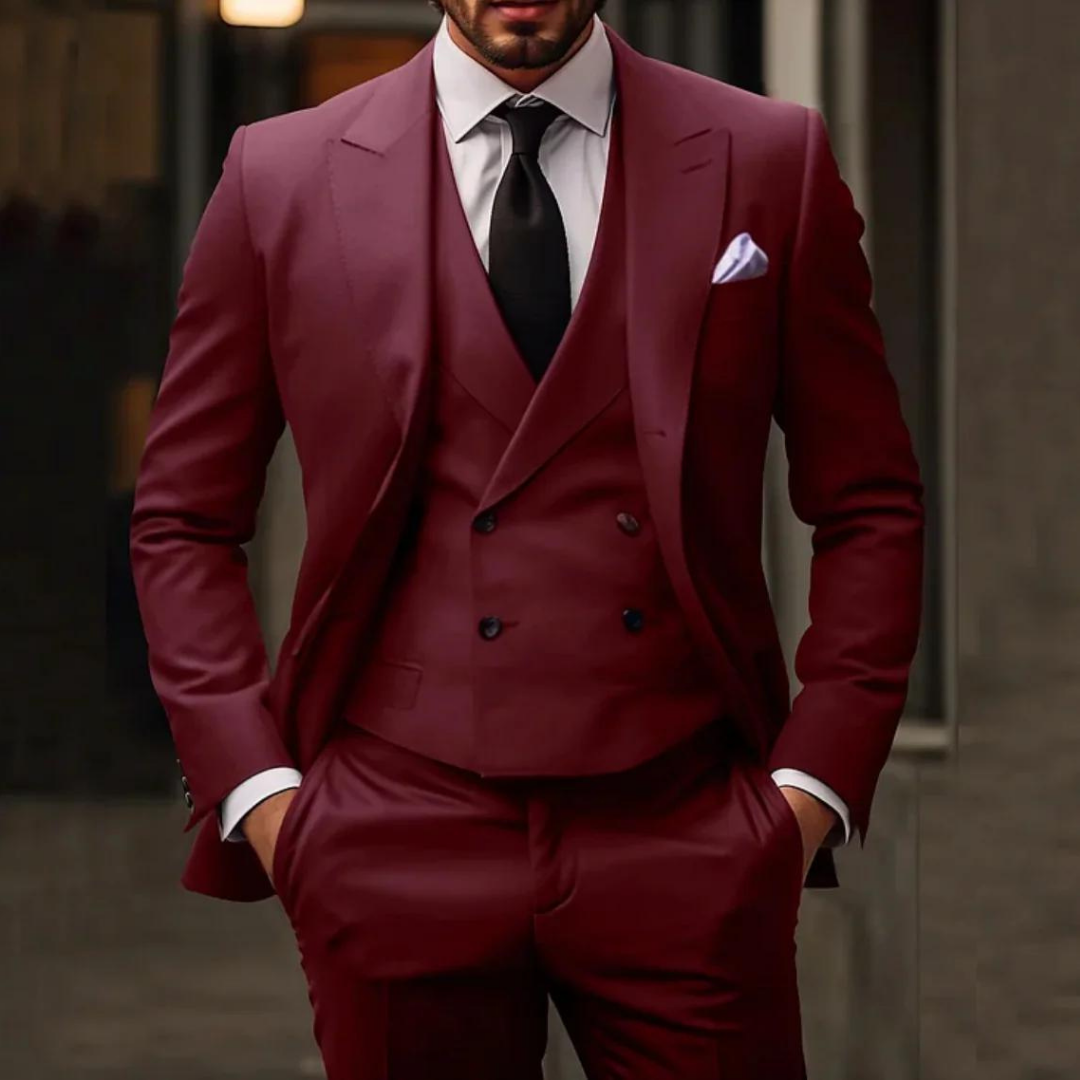 Rolfey | Conjunto Masculino Três Peças | Elegante e Moderno