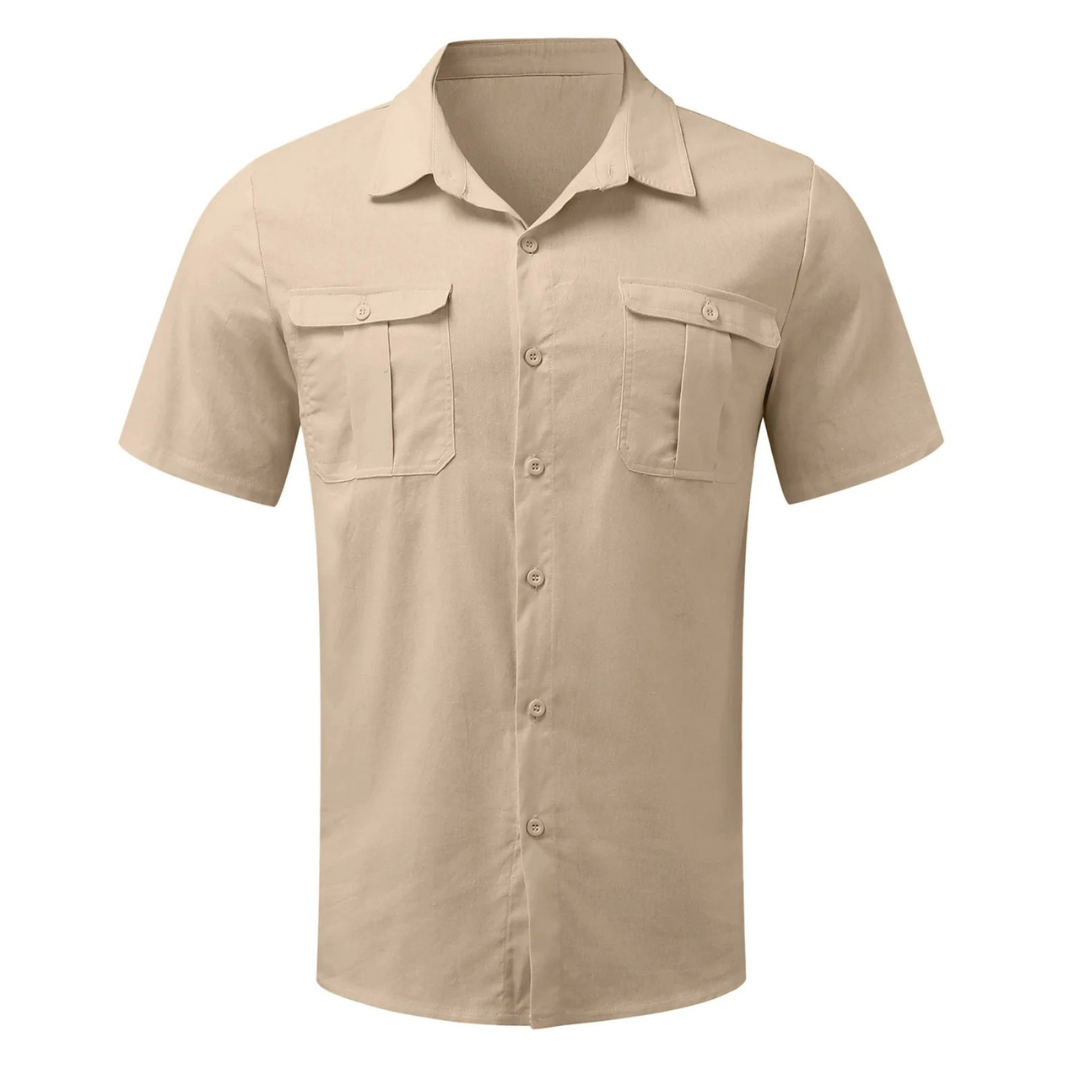 Yannick | Camisa Masculina de Manga Curta