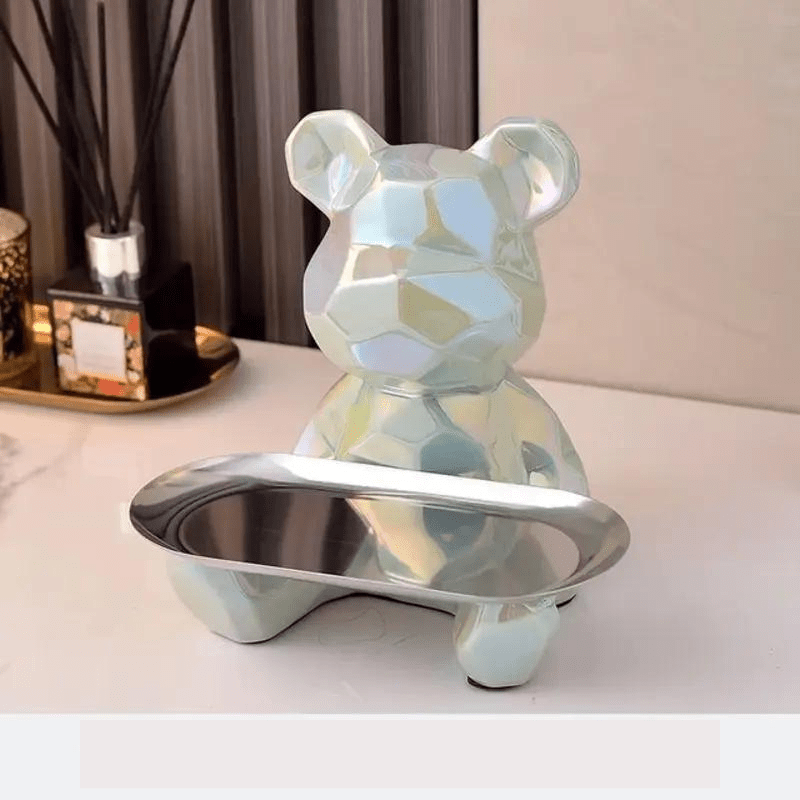 Urso Geométrico - Solução Elegante para Organização e Armazenamento