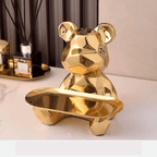 Urso Geométrico - Solução Elegante para Organização e Armazenamento
