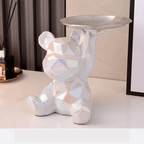 Urso Geométrico - Solução Elegante para Organização e Armazenamento