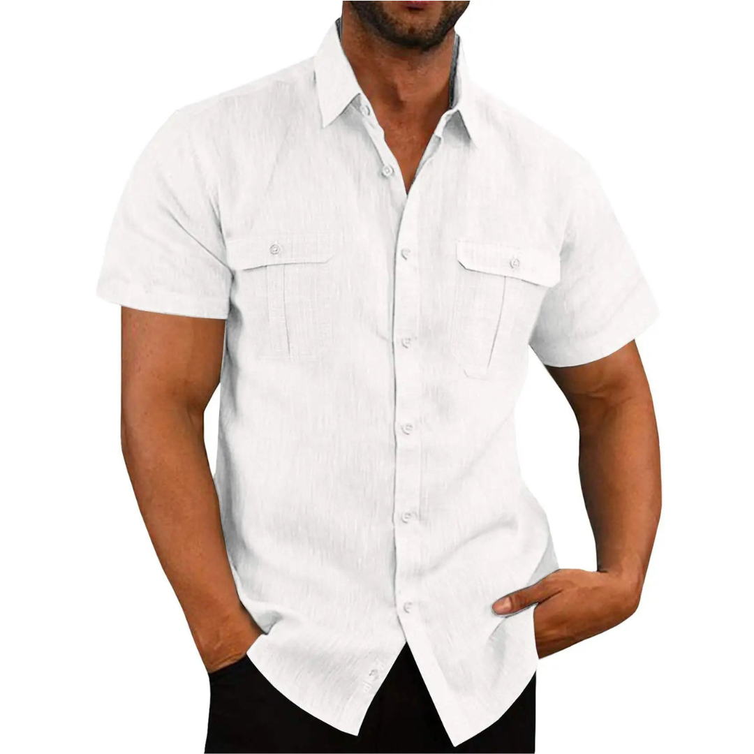 Yannick | Camisa Masculina de Manga Curta