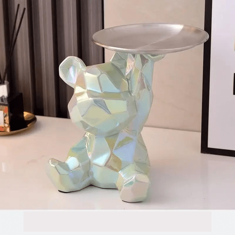 Urso Geométrico - Solução Elegante para Organização e Armazenamento