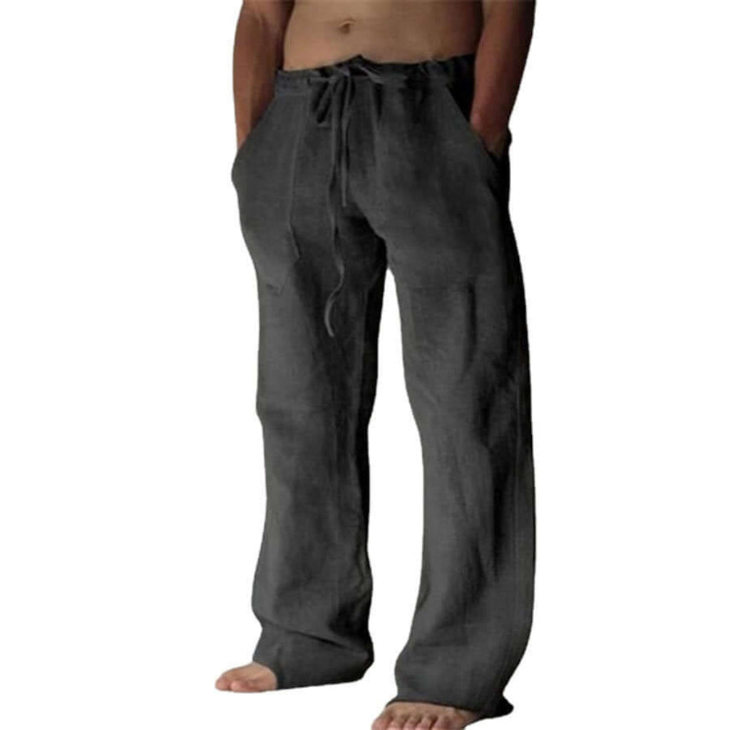 Calças Masculinas de Perna Larga | Estilo Casual