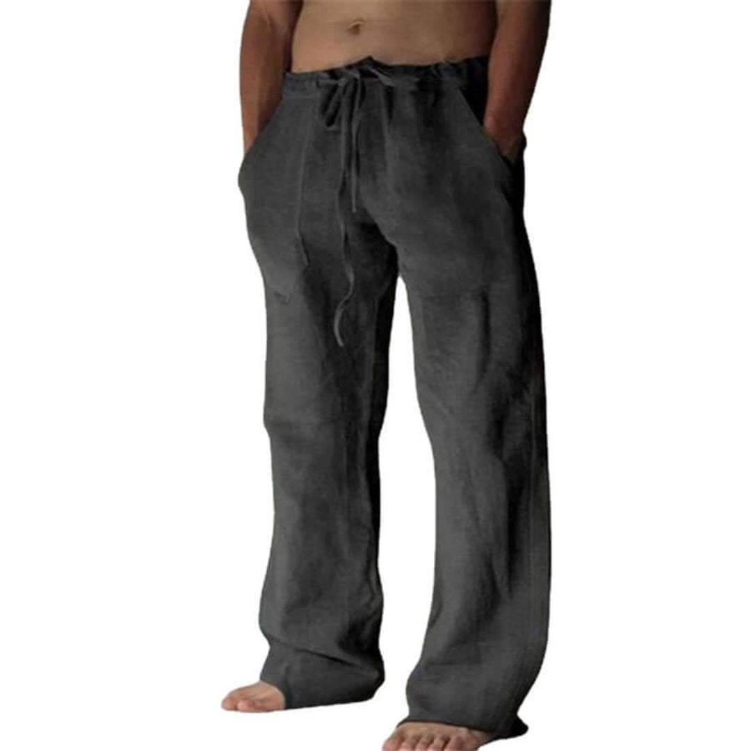 Calças Masculinas de Perna Larga | Estilo Casual