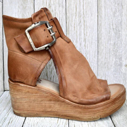 Jhoanna | Sandálias Boho com Salto Femininas