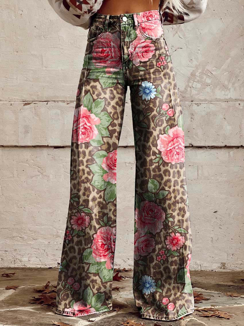 Ritan | Calças Longas de Denim Femininas
