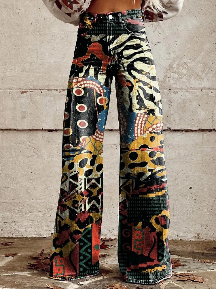 Ritan | Calças Longas de Denim Femininas