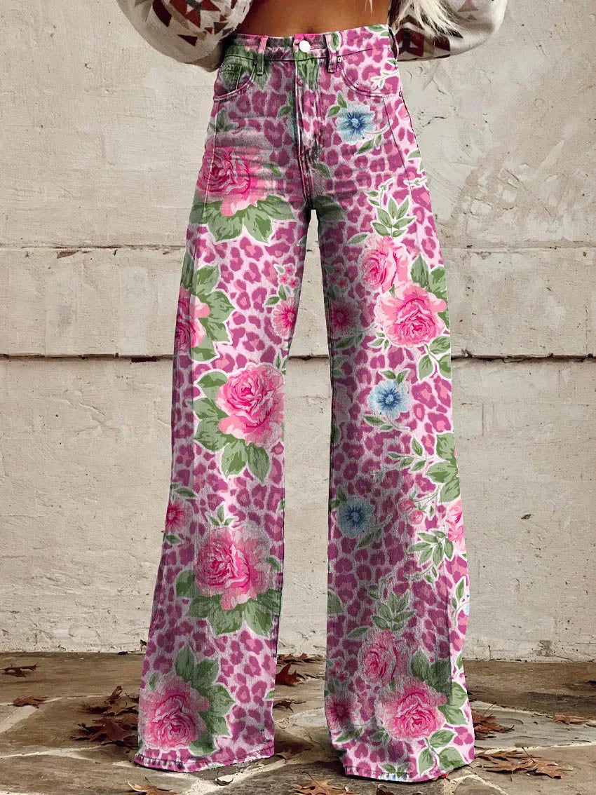 Ritan | Calças Longas de Denim Femininas