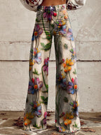 Ritan | Calças Longas de Denim Femininas