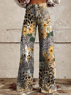 Ritan | Calças Longas de Denim Femininas