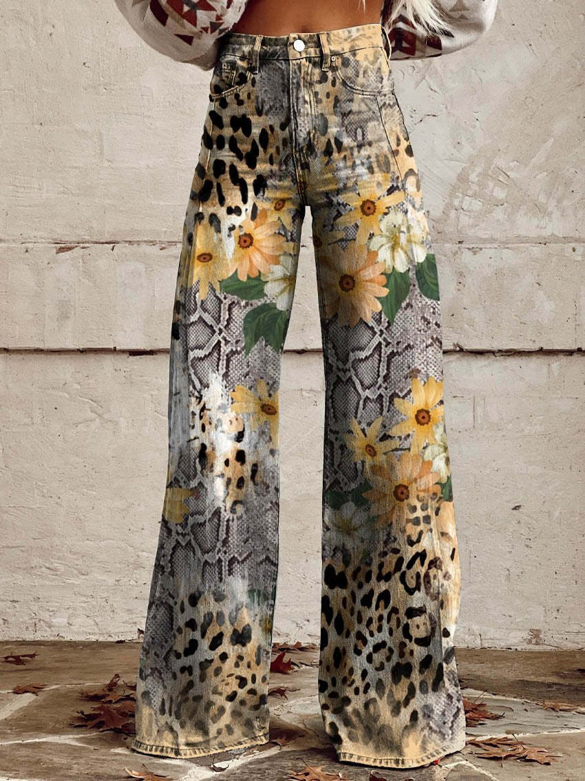 Ritan | Calças Longas de Denim Femininas