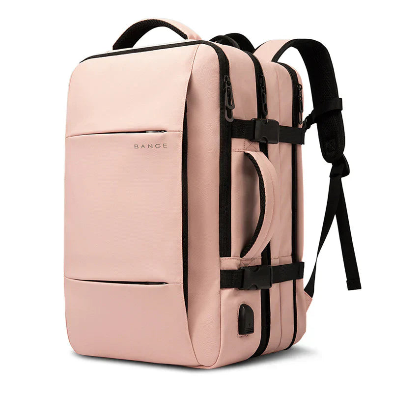 Mochila Unissexo Expansível para Viagens