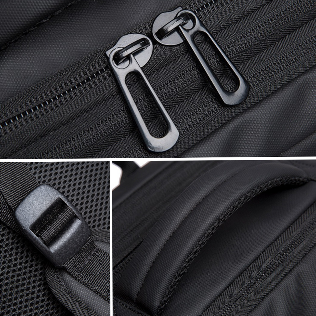 Mochila Unissexo Expansível para Viagens