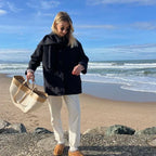 Casaco Oversized de Lã Elara - Luxo e Conforto