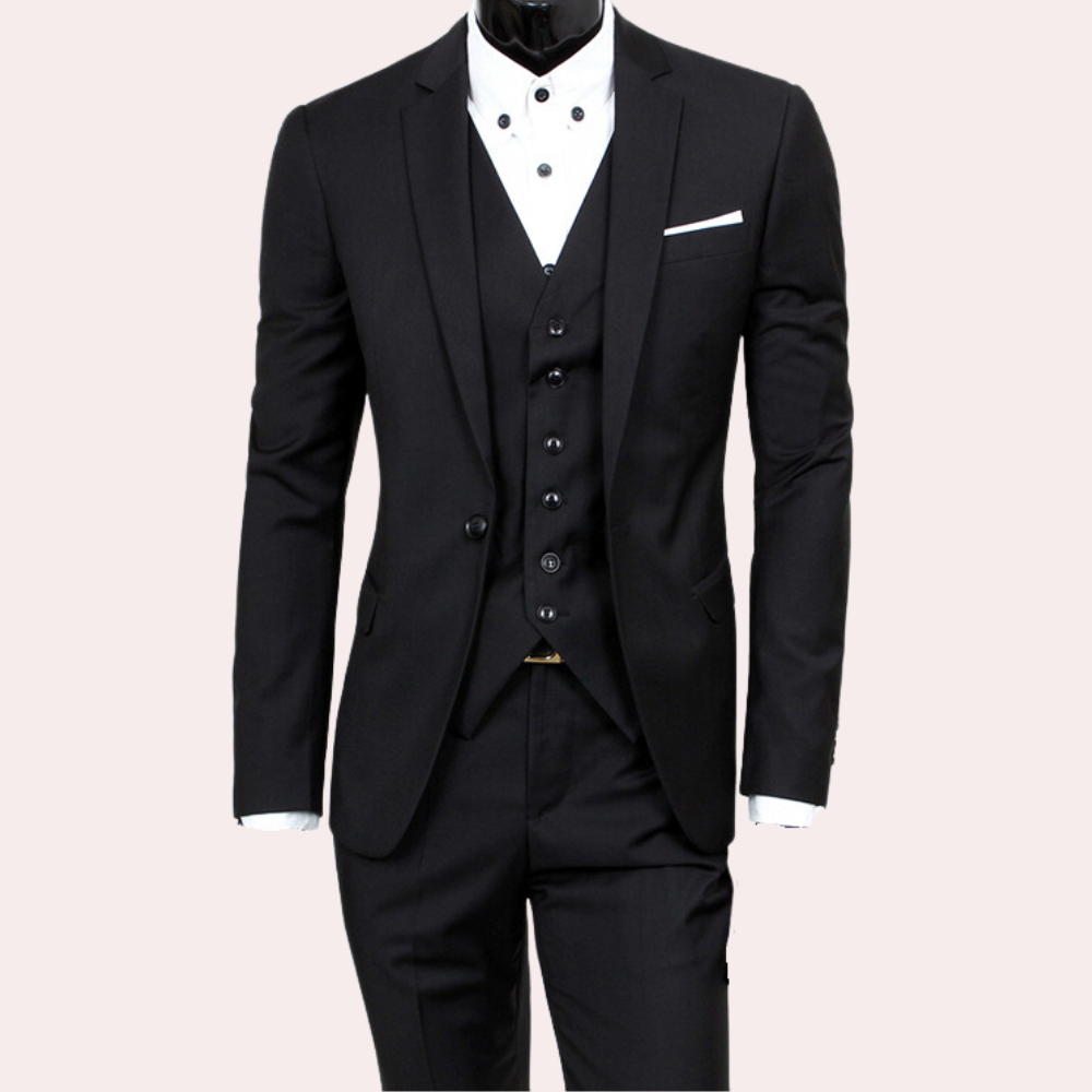Conjunto Formal Masculino de Três Peças para Casamento