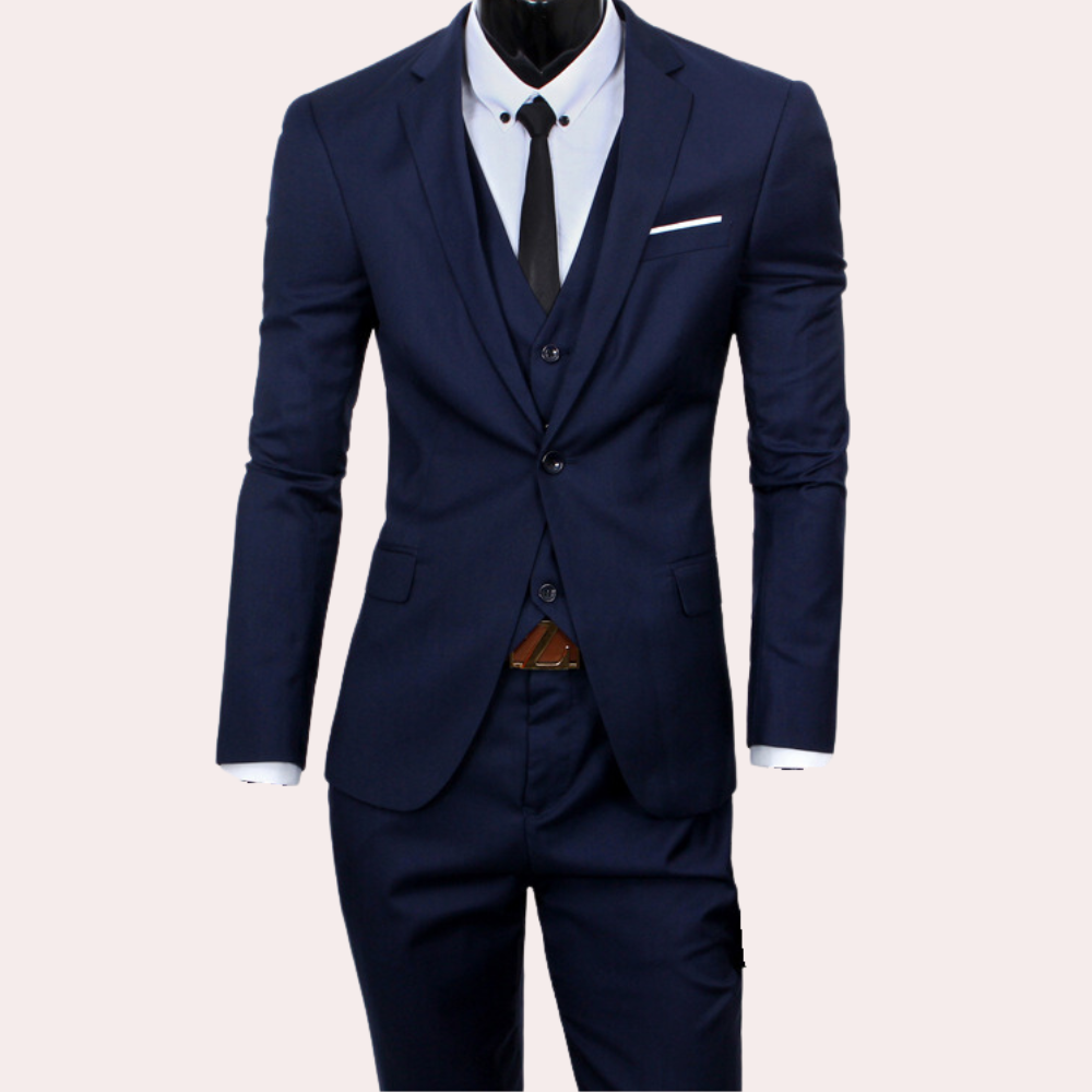 Conjunto Formal Masculino de Três Peças para Casamento