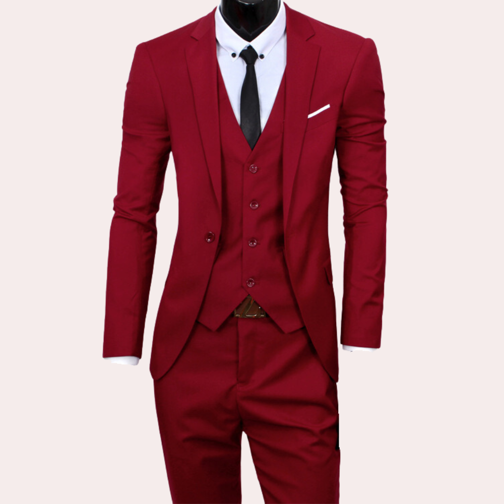 Conjunto Formal Masculino de Três Peças para Casamento