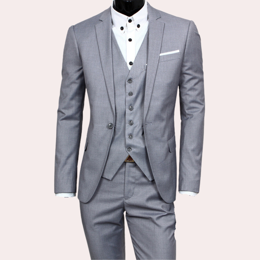 Conjunto Formal Masculino de Três Peças para Casamento