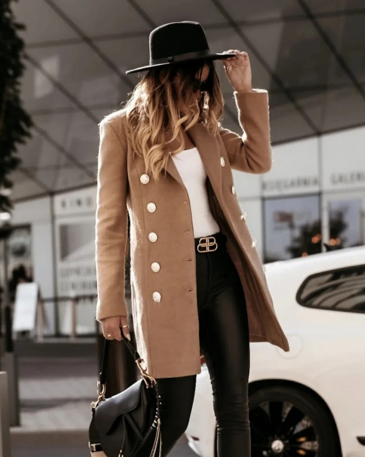 Blazer Slim Fit Feminino com Dupla Abotoadura