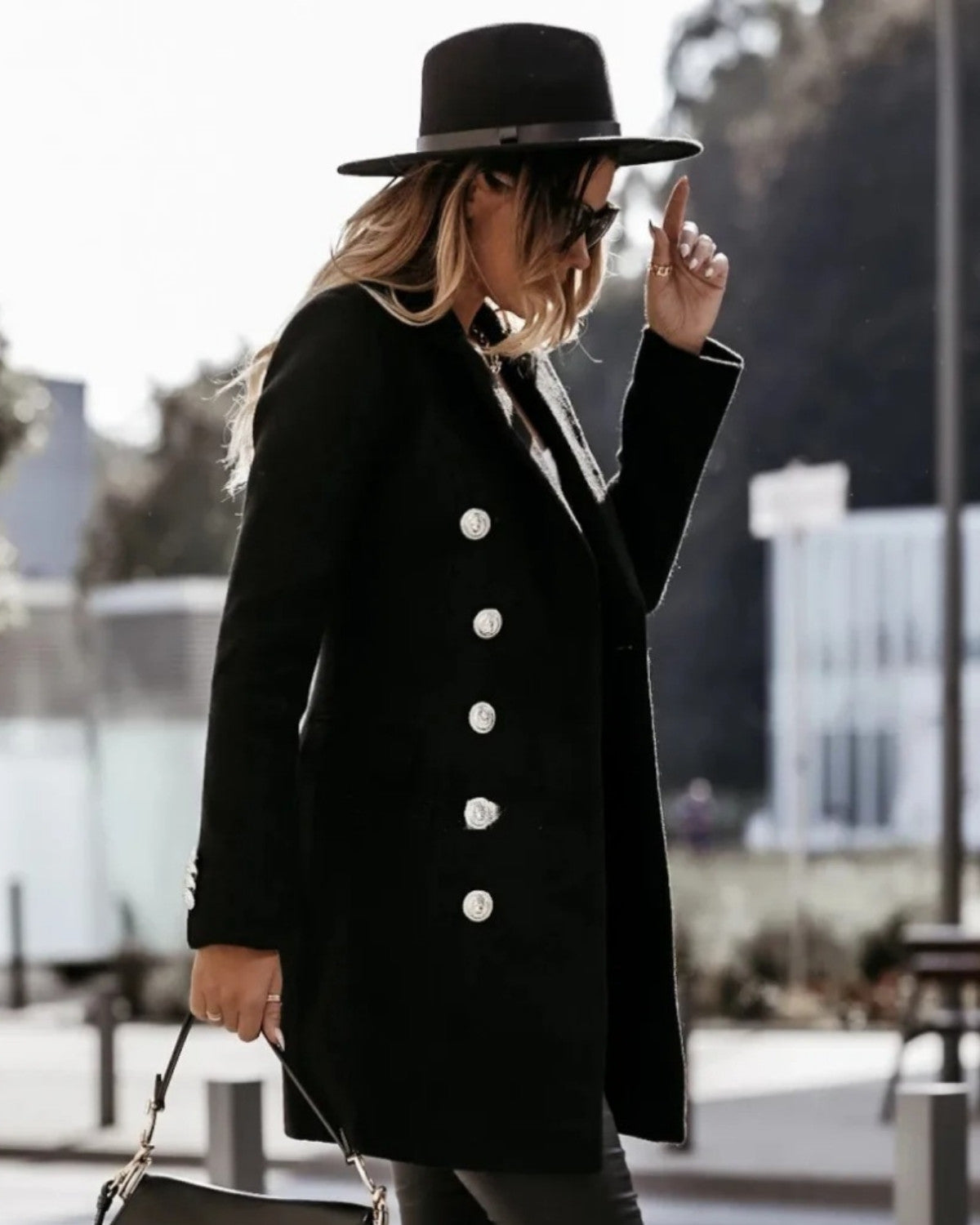Blazer Slim Fit Feminino com Dupla Abotoadura