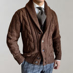 Samuel - Colete Masculino com Botões em Estilo Confortável