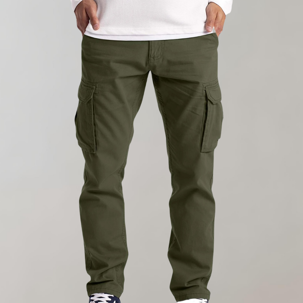 Calças Cargo Masculinas Confortáveis | Estilo Casual