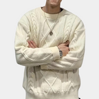 SOLA - Suéter Confortável de Malha Masculina
