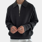 Noah - Pullover Masculino com Zíper Frontal