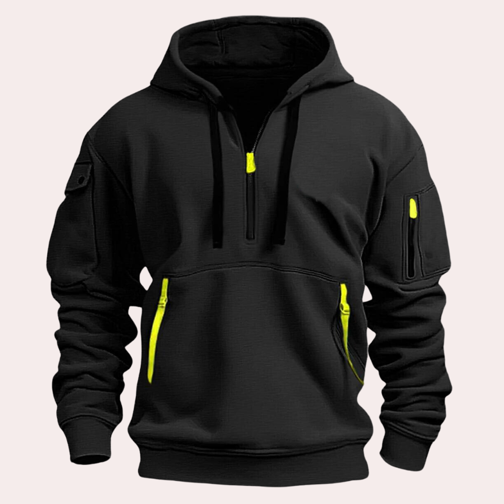 Suéter de Inverno TEVO Masculino com Zíper
