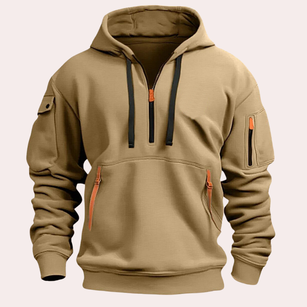 Suéter de Inverno TEVO Masculino com Zíper