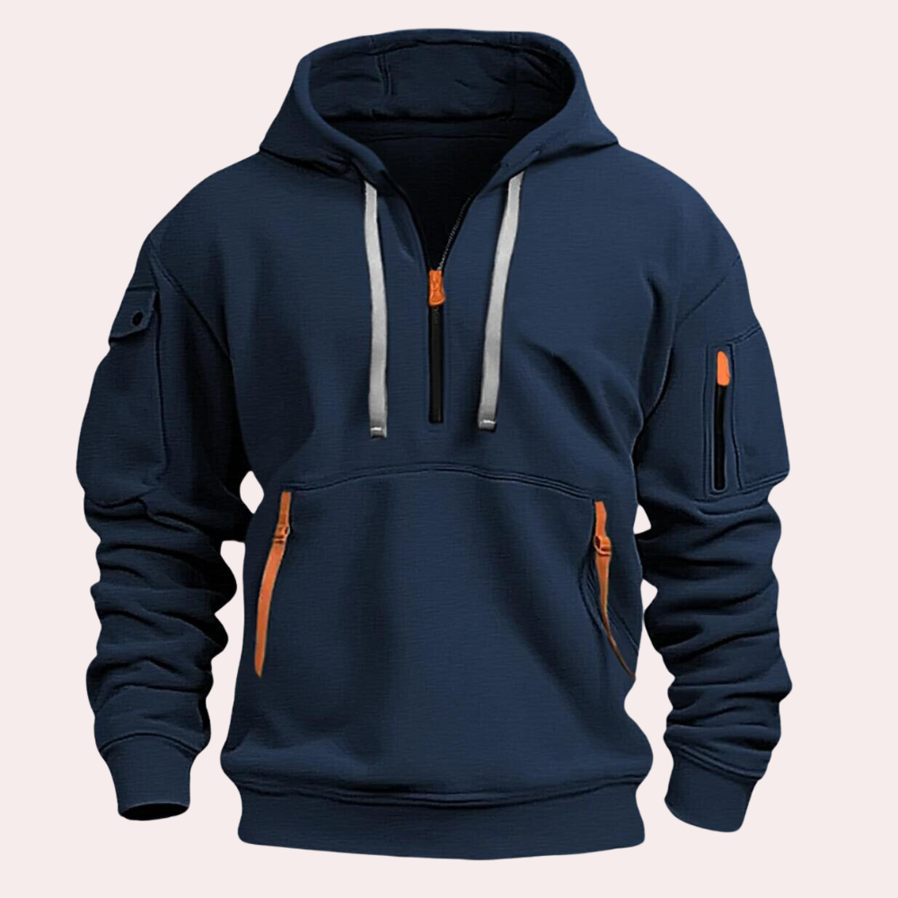 Suéter de Inverno TEVO Masculino com Zíper