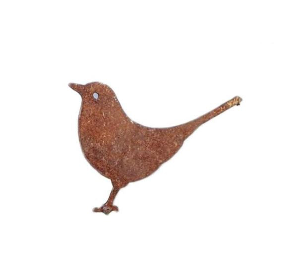 Estiloso Pássaro Metálico - Toque Elegante para a Sua Decoração