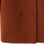 Casaco Longo de Lã Reversível Feminino – Ideal para o Outono