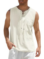Ryne | Camisola de Verão Confortável Sem Mangas para Homens
