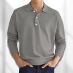 LEON - Suéter Polo para Hombre