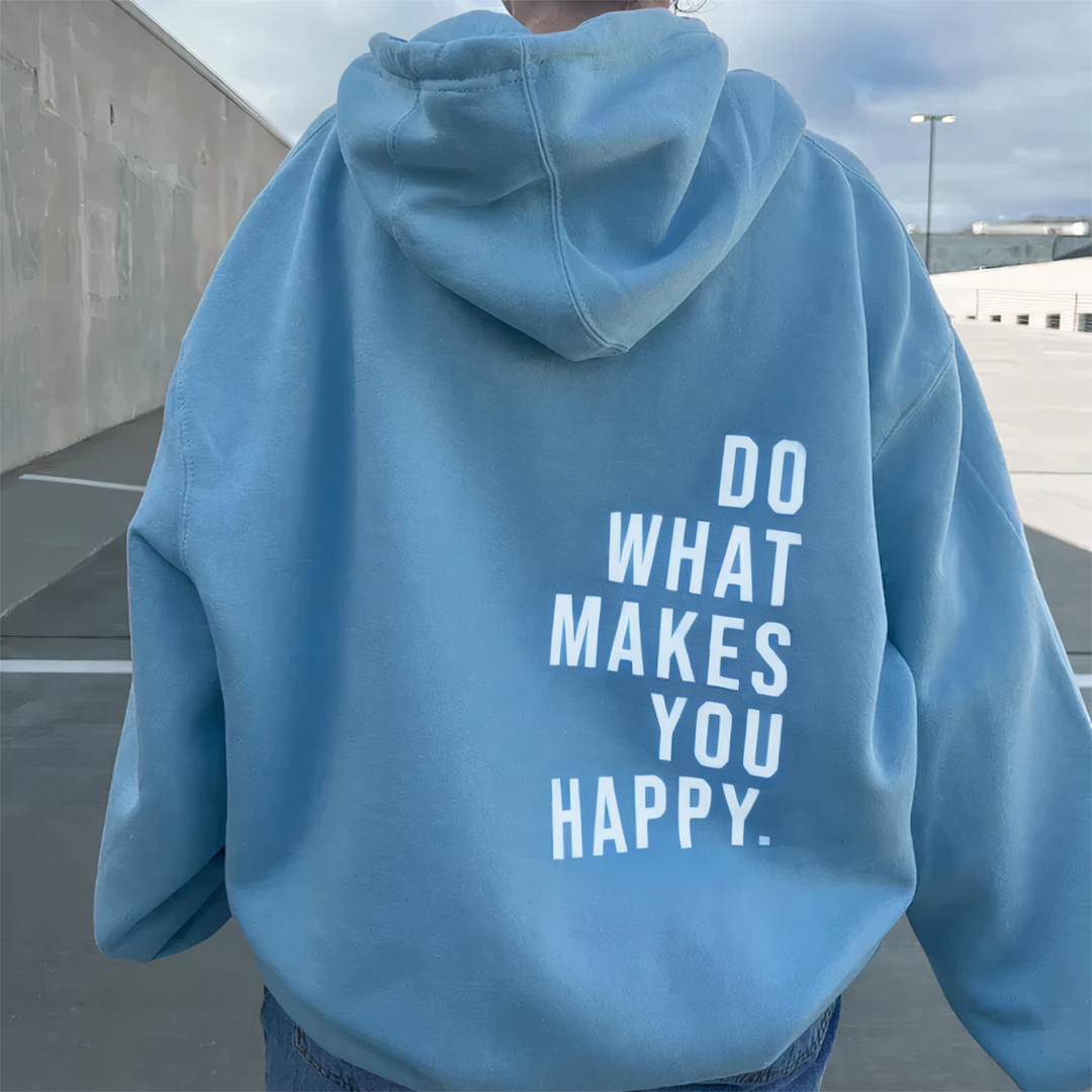 Nikita - Hoodie Oversized com Mensagem Inspiradora