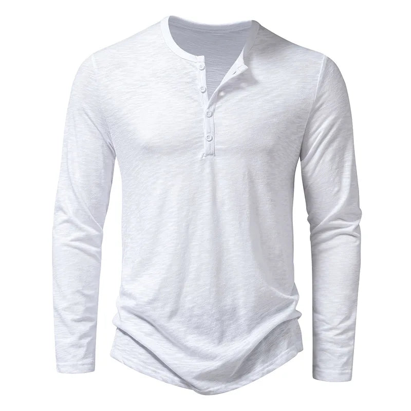 Cedric | Camisa Henley Masculina