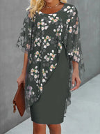 Lyanna | Vestido Floral de Chiffon Feminino