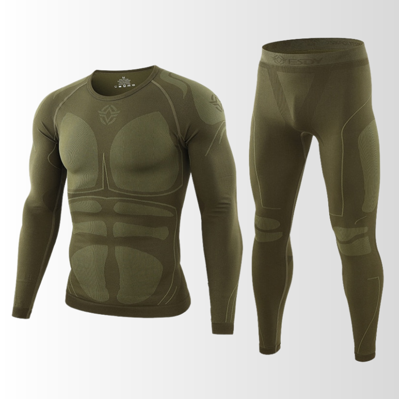 Declan | Confortável Camada Base Térmica para Aventuras de Inverno ao Ar Livre