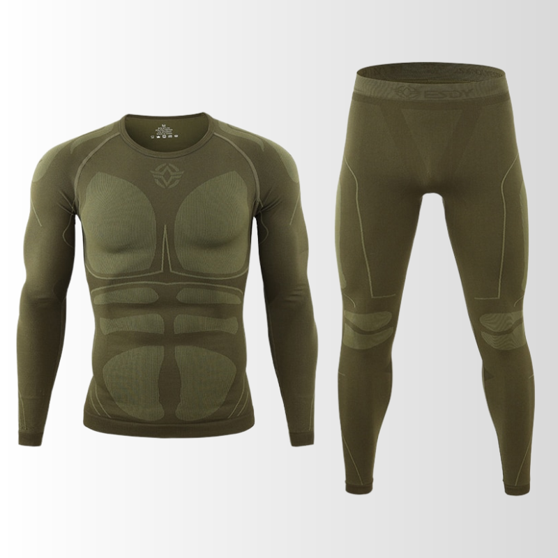 Declan | Confortável Camada Base Térmica para Aventuras de Inverno ao Ar Livre