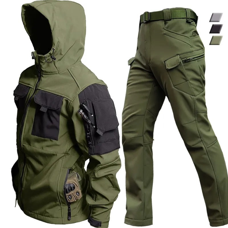 Ethan | Conjunto de Roupa Impermeável Ultra Resistente para Caminhadas e Camping