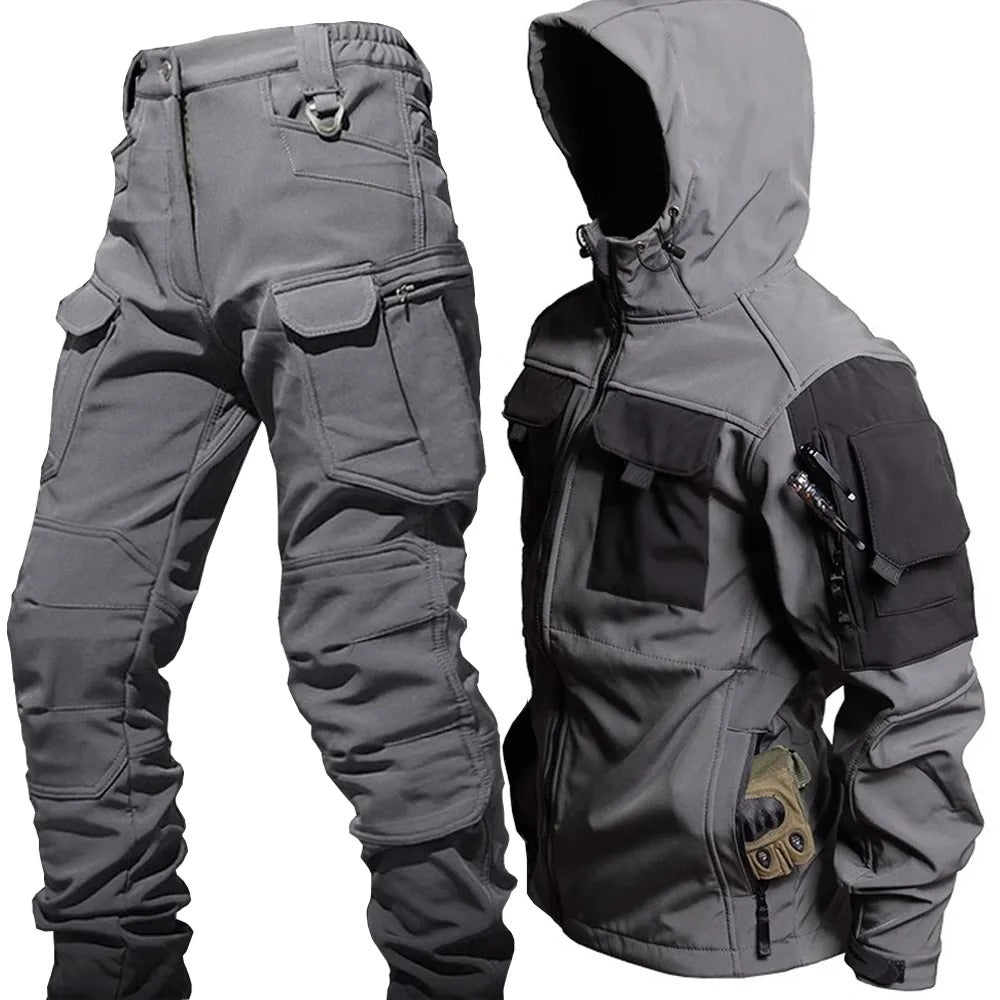 Ethan | Conjunto de Roupa Impermeável Ultra Resistente para Caminhadas e Camping