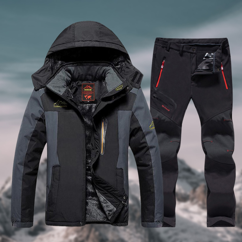 Aiden | Conjunto Impermeável de Inverno para Aventuras ao Ar Livre e Conforto