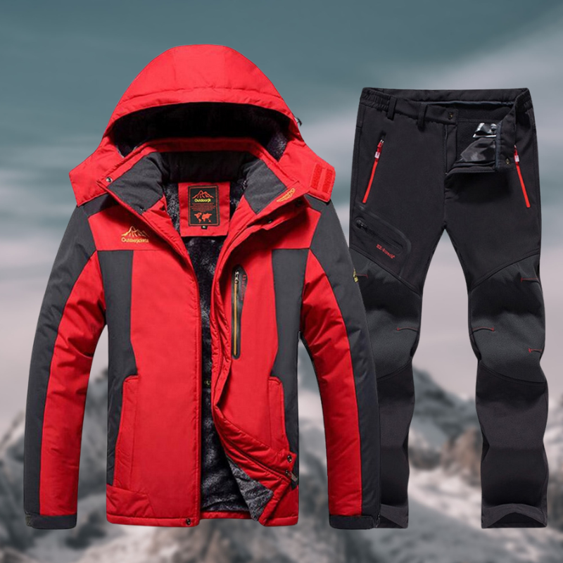 Aiden | Conjunto Impermeável de Inverno para Aventuras ao Ar Livre e Conforto