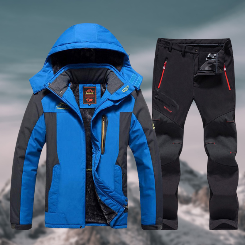 Aiden | Conjunto Impermeável de Inverno para Aventuras ao Ar Livre e Conforto