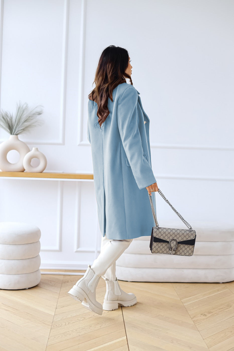 Casaco Elegante Duplo para Mulheres