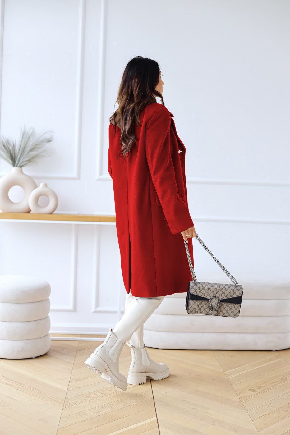Casaco Elegante Duplo para Mulheres